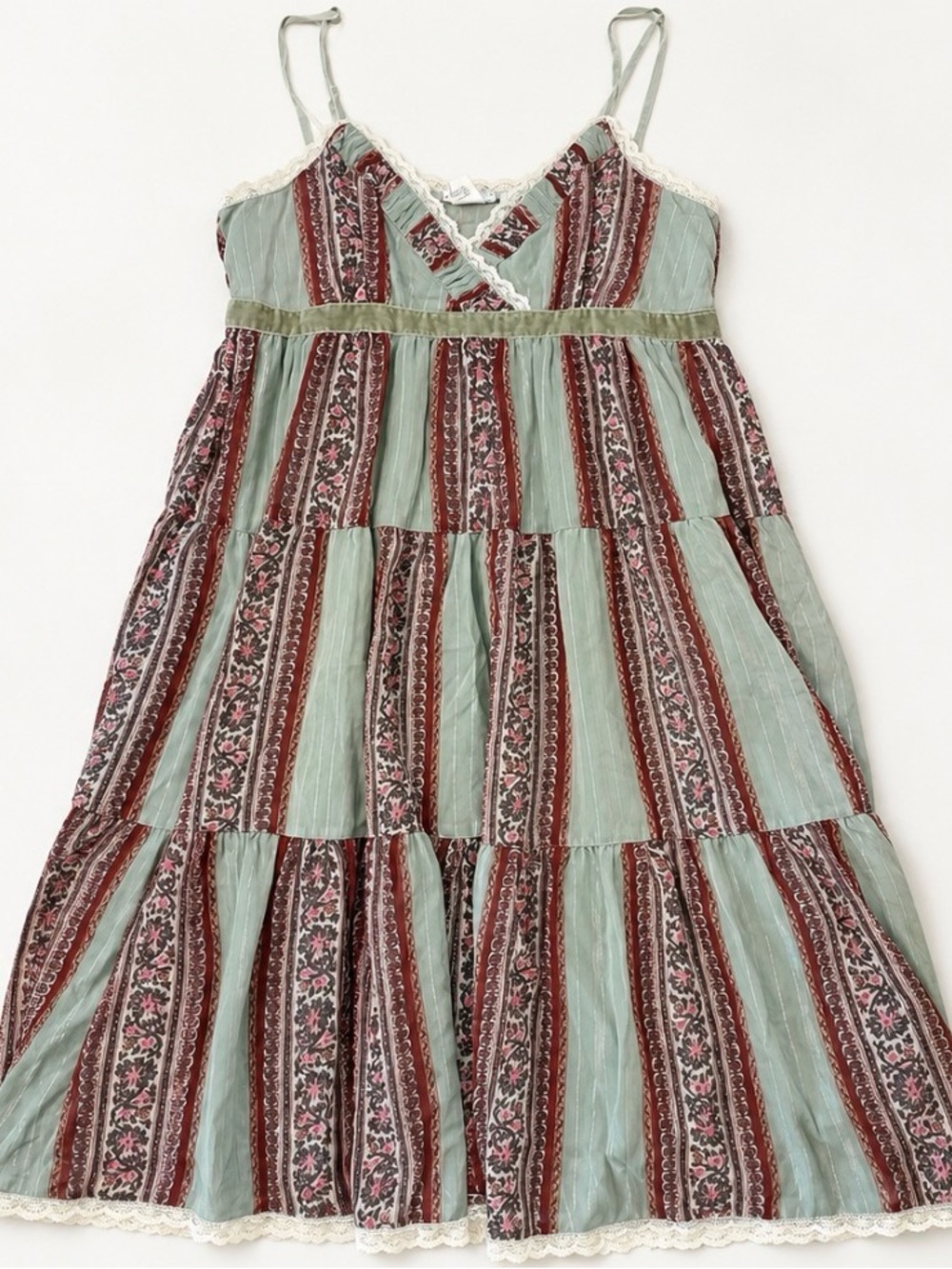 This item is a Lux vintage vacation dress like new.